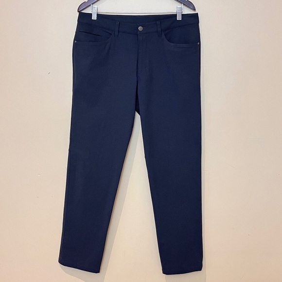Lululemon ABC Pant Classic Warpstreme Pant - Men's Size 34 X 31 - Gray